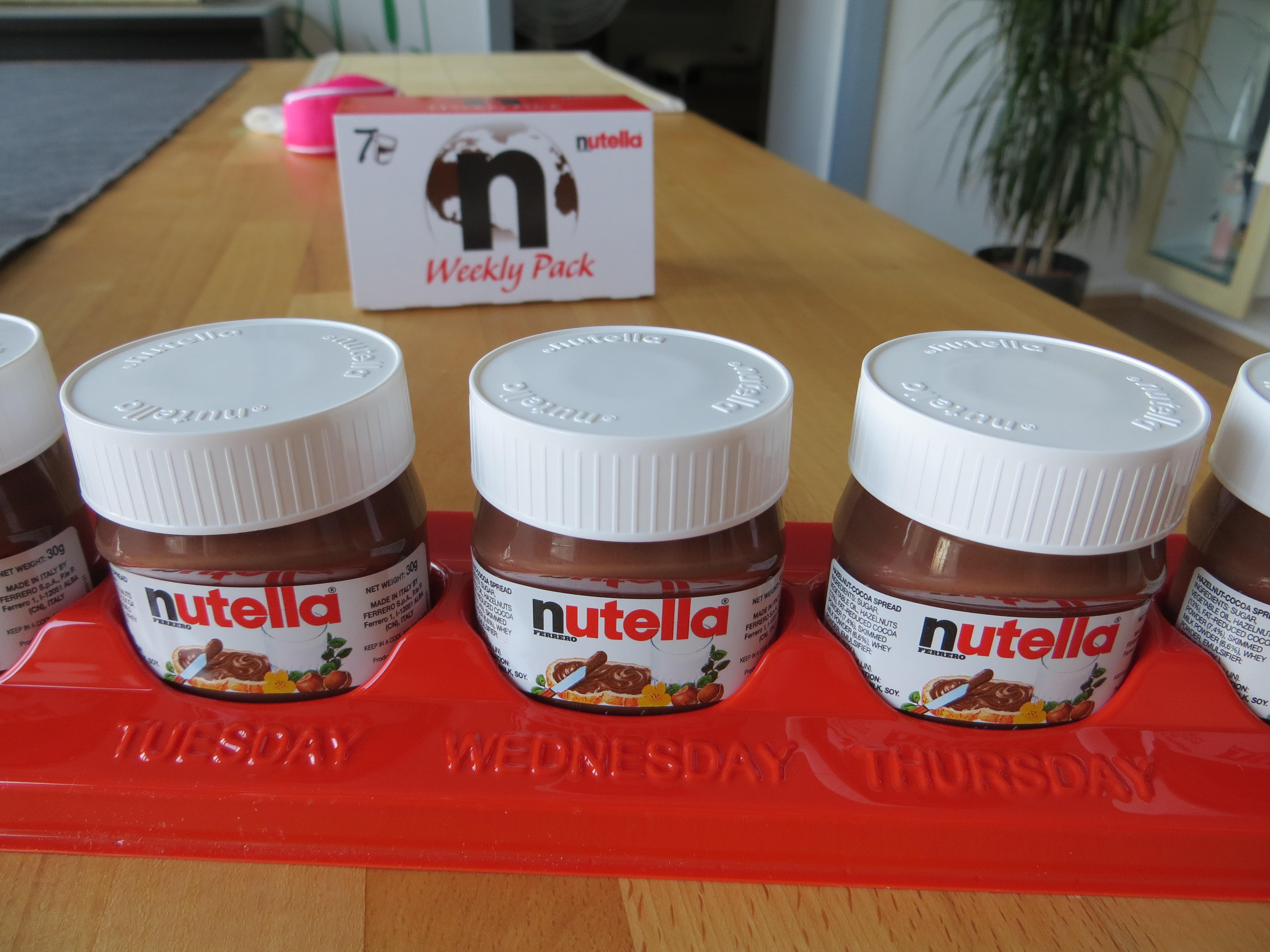Nutella Weekly Pack